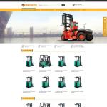 Theme WordPress bán xe nâng 2