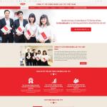Theme WordPress xuất khẩu lao động cung ứng nhân lực