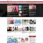 Theme WordPress tin tức y tế